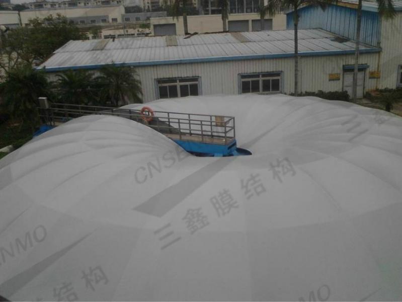 深圳市福田区滨河污水处理厂膜加盖工程 深圳市福田区滨河污水处理厂膜加盖工程