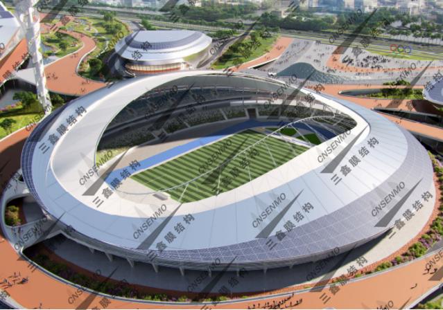 乌兹别克斯坦奥林匹克城项目膜结构 乌兹别克斯坦奥林匹克城项目膜结构